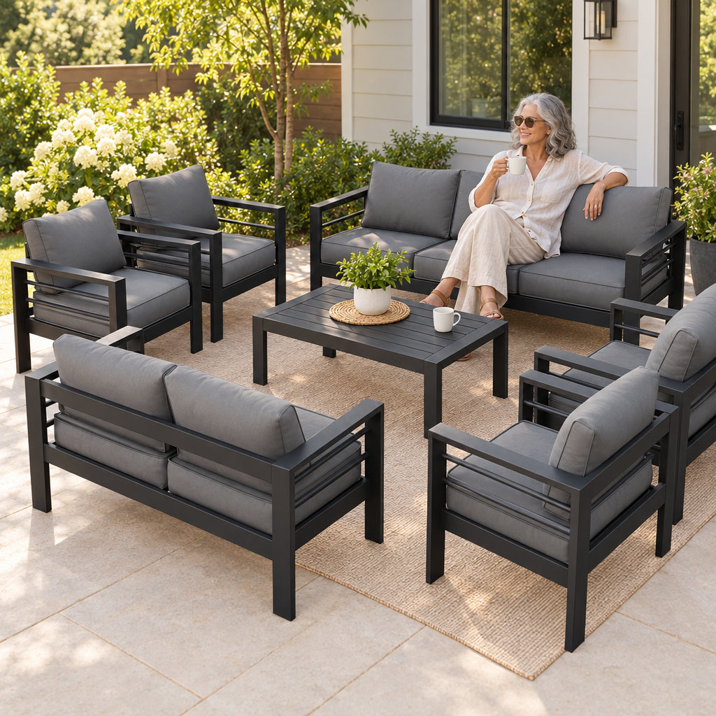 Aluminum Patio Furniture Set