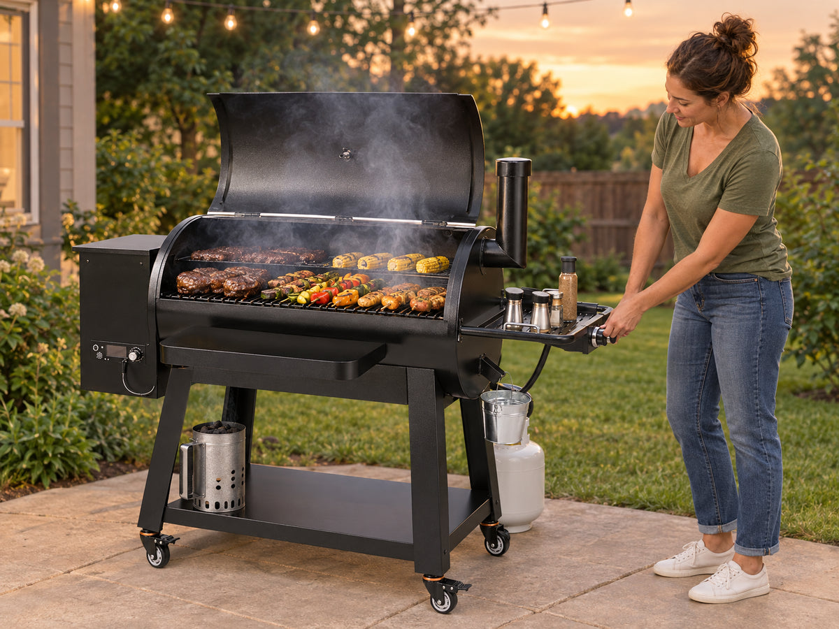 Portable Charcoal Grill Propane Gas Grills